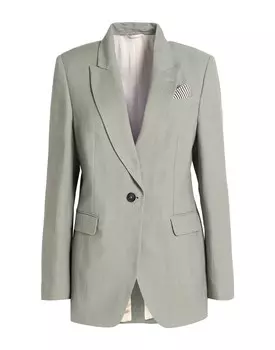 Блейзер Brunello Cucinelli, зеленый