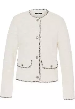 Блейзер-Букле с клапанами на карманах Zero, белый