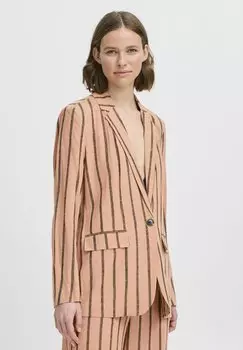 Блейзер BYJOHANNA b.young by Zalando, коричневый