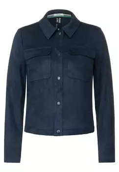 Блейзер CECIL Blazer, синий деним