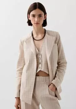 Блейзер CHECK Scalpers, бежевый