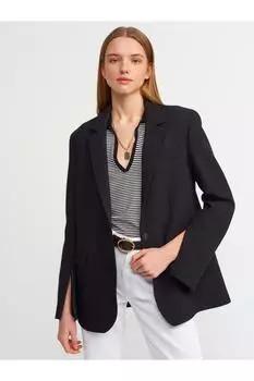 Блейзер - Черный - Классический крой Dilvin