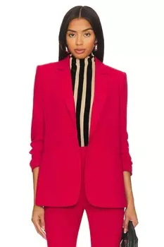 Блейзер Cinq a Sept Crepe Khloe, цвет Warm Cranberry