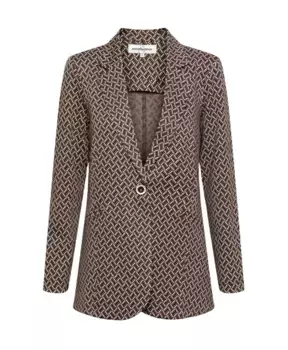 Блейзер &Co Woman, коричневый