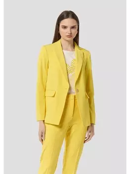 Блейзер comma Indoor-Blazer langarm, желтый