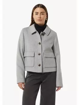 Блейзер comma Indoor-Jacke langarm, серый