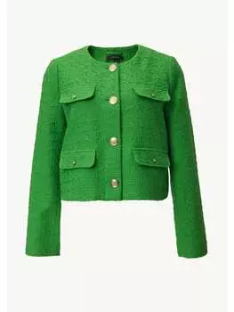Блейзер comma Indoor-Jacke langarm, зеленый