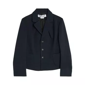 Блейзер Comme des Garons Rib Blazer Navy, синий