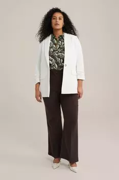 Блейзер CURVE WE Fashion, белый