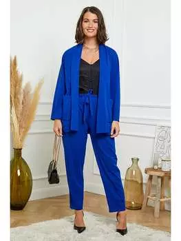 Блейзер Curvy Lady, синий