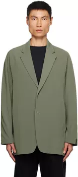 Блейзер цвета хаки на кулиске N.Hoolywood