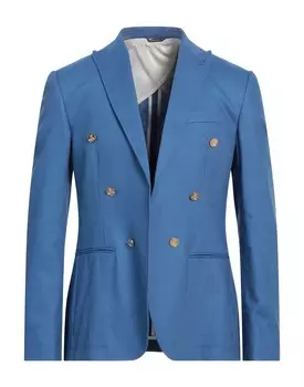 Блейзер Daniele Alessandrini, лазурный