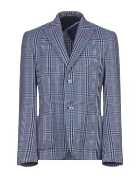 Блейзер Daniele Alessandrini, небесно-голубой