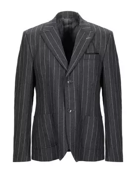 Блейзер Daniele Alessandrini, серый