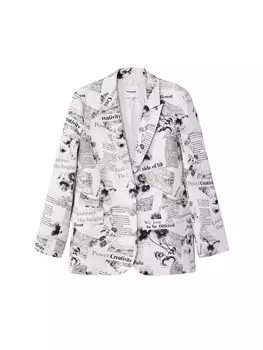 Блейзер Desigual, белый