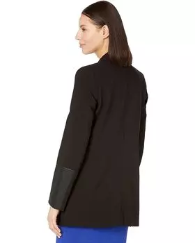 Блейзер DKNY Faux Double-Breasted Blazer, черный