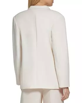 Блейзер DKNY Two-Button Peak Lapel Blazer, цвет Eggnog
