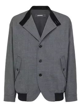 Блейзер DSQUARED2 Baracuta, серый