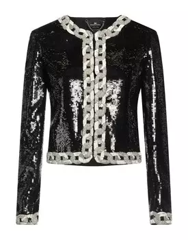 Блейзер Elisabetta Franchi, черный