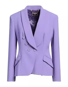 Блейзер Elisabetta Franchi, фиолетовый