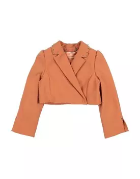 Блейзер Elisabetta Franchi, светло-коричневый