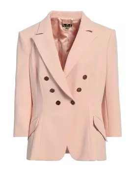 Блейзер Elisabetta Franchi, светло-розовый