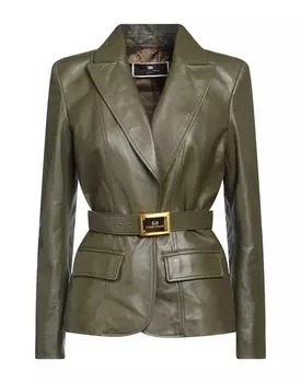 Блейзер Elisabetta Franchi, зеленый