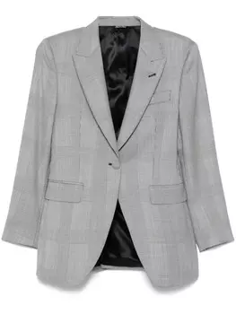 Блейзер ERALDO с узором «Принц Уэльский», серый