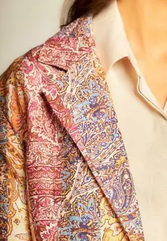 Блейзер ESTAMPADA Alma en Pena, коричневый