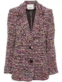 Блейзер Etienne из букле ISABEL MARANT, черный