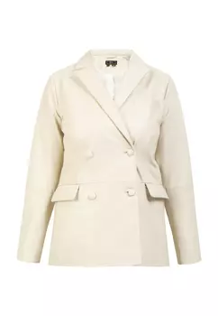 Блейзер faina Leder, белый