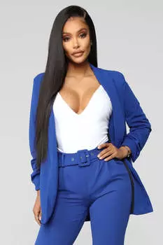 Блейзер Fashion Nova JK18888Z, роял