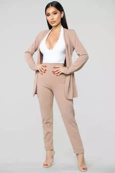 Блейзер Fashion Nova ST1551, мокко