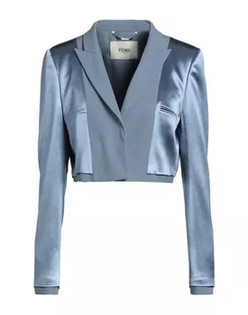 Блейзер Fendi, пастельный синий