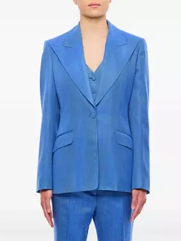 Блейзер Gabriela Hearst Leiva, синий