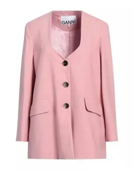 Блейзер Ganni, розовый
