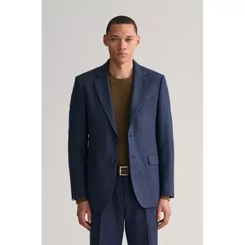 Блейзер Gant Herringbone, синий
