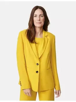 Блейзер Gerry Weber Langarm gefttert, цвет mustard