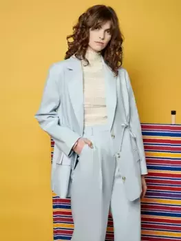 Блейзер GHOSPELL Helen Drawstring, синий