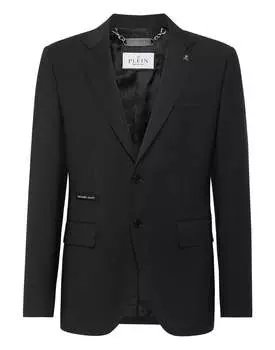 Блейзер Gigolo кроя Crystal Skull PHILIPP PLEIN, черный
