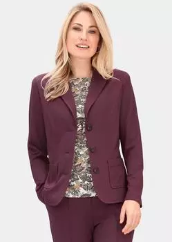 Блейзер GOLDNER Jersey, цвет aubergine