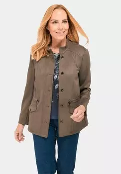 Блейзер GOLDNER, серо-коричневый