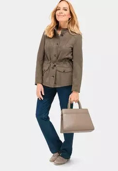 Блейзер GOLDNER, серо-коричневый