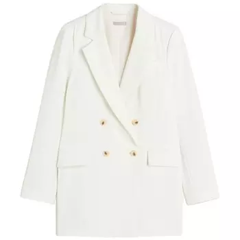 Блейзер H&amp;M Double-breasted, белый