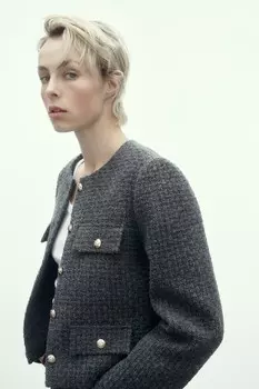 Блейзер H&M, серый