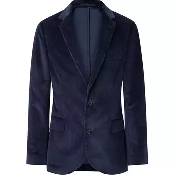Блейзер Hackett Cord Stretch Fit, синий