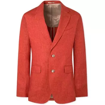 Блейзер Hackett Delave Hopsack, красный
