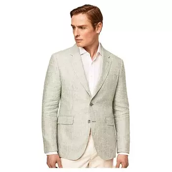 Блейзер Hackett Delave Hopsack, зеленый