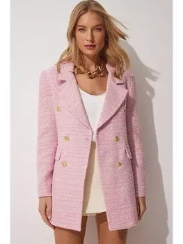 Блейзер Happiness Istanbul Blazer, розовый