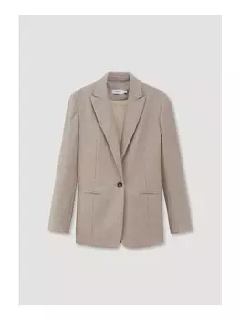 Блейзер Hessnatur Relaxed aus reiner Bio Merinowolle, цвет dne